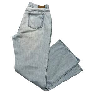 Vintage Lauren Jeans Co - Ralph Lauren Petite Light Wash Flared Jeans - 8P